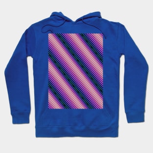 Geometric Futures #10 - Pattern Modular Synth Glitch Artwork Hoodie